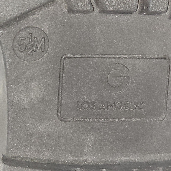 GBG Los Angeles Collie Platform Black Loafers Sz 5.5 Chunky Lug Heel Y2K,Preppy - Picture 7 of 8